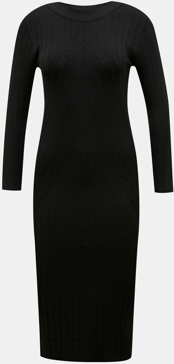Jacqueline de Yong Kate's Black Sweater Dress