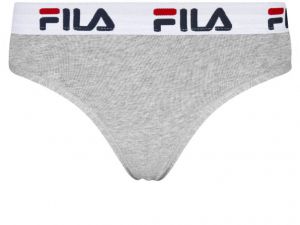 Šedé žíhané nohavičky FILA