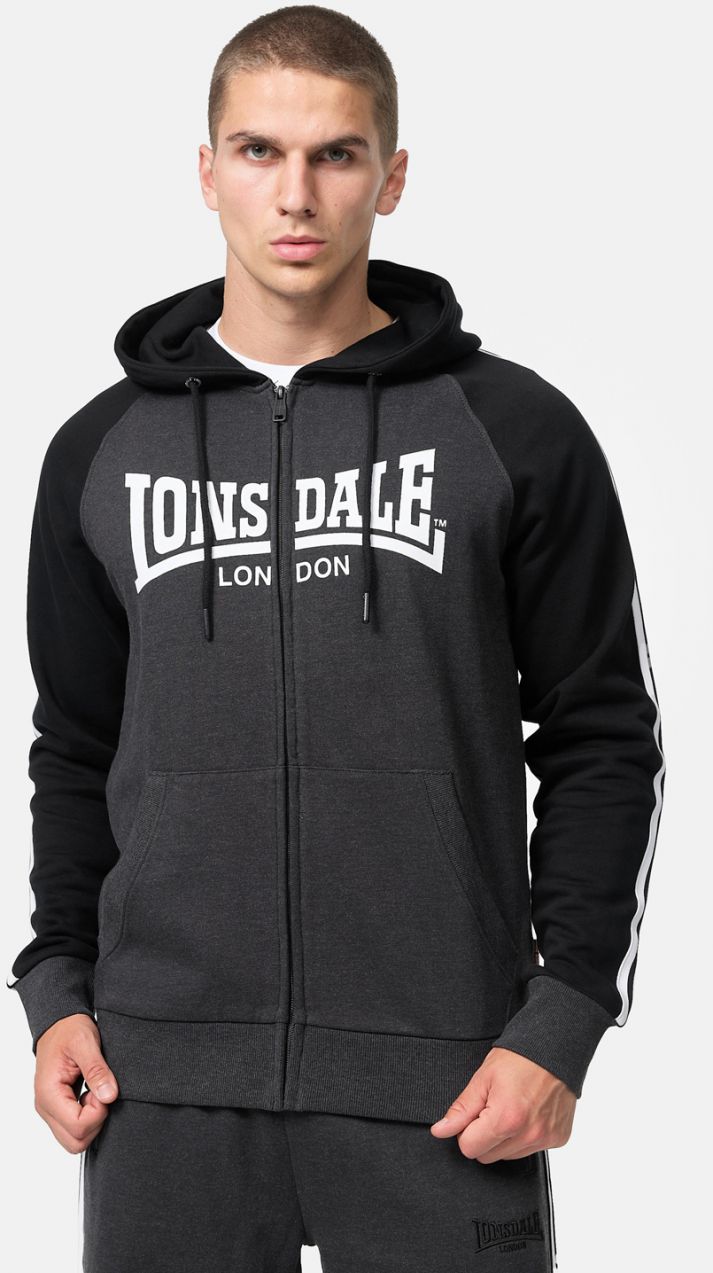 Lonsdale Men's hooded zipsweat jacket regular fit
