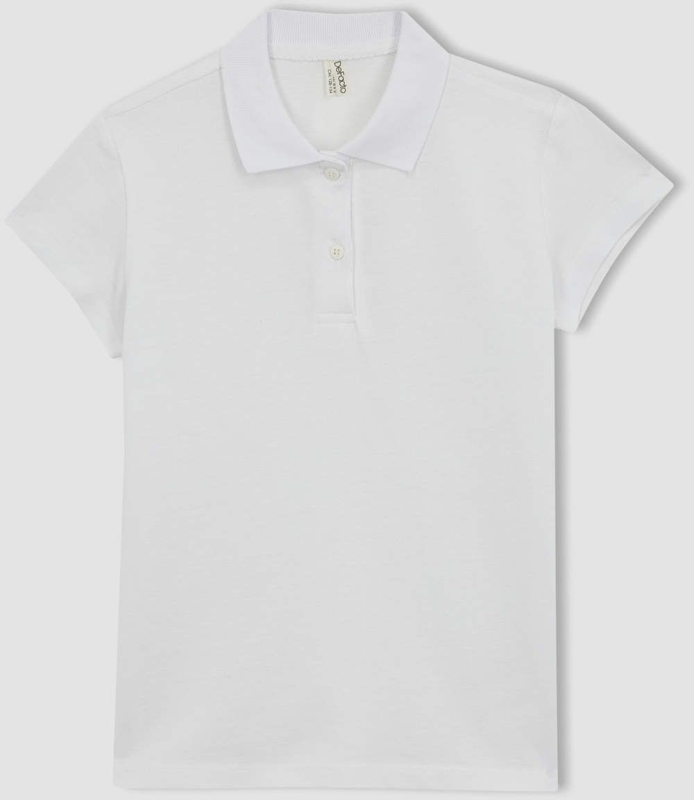 DEFACTO Polo Tričko s Krátkym Rukávom, Regular Fit