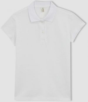 DEFACTO Polo Tričko s Krátkym Rukávom, Regular Fit