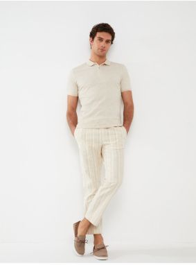 Pánske nohavice s pruhmi Slim Fit od LC Waikiki
