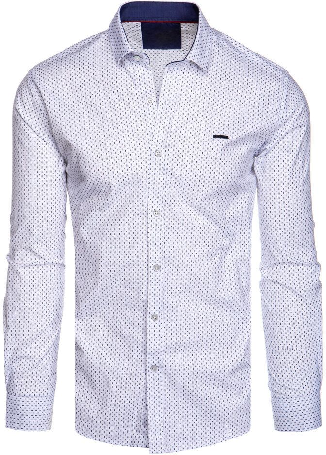 Dstreet White Men's Shirt