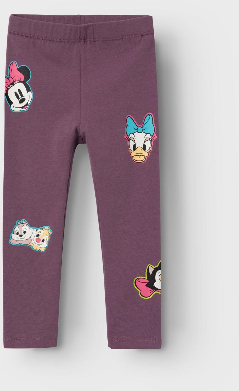 Fialové dievčenské vzorované legíny name it Jerassa Minnie