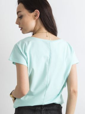 Round mint T-shirt