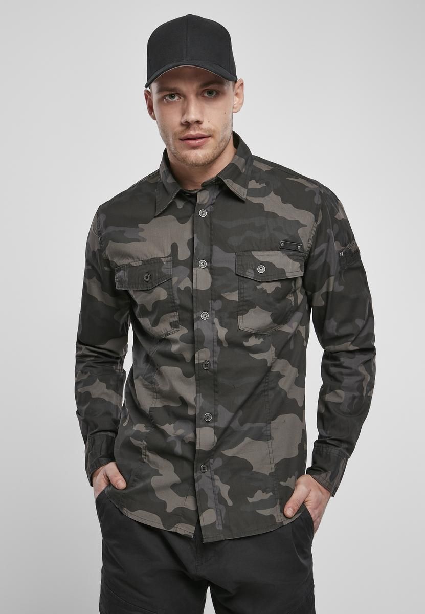 Pánska košeľa Urban Classics Camo