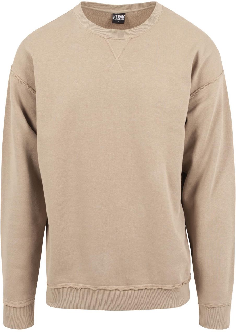 Oversized Open Edge Crew Warm Sand