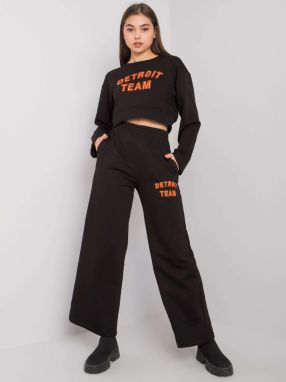 Black cotton set by Honorine