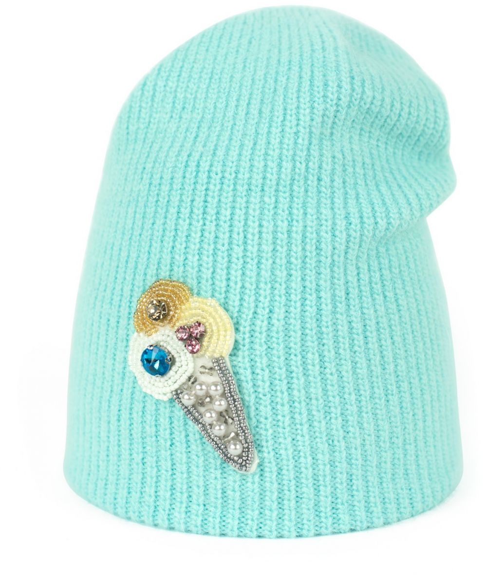 Ice cream cap light blue light blue
