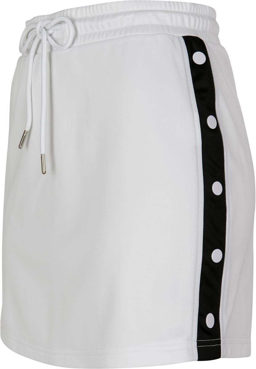 Women's sweatpants skirt wht/blk/wht