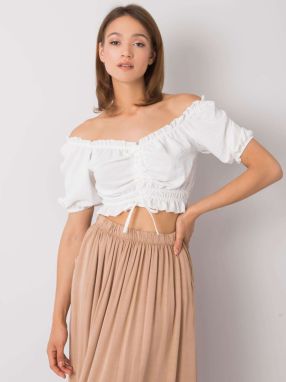 RUE PARIS White short blouse