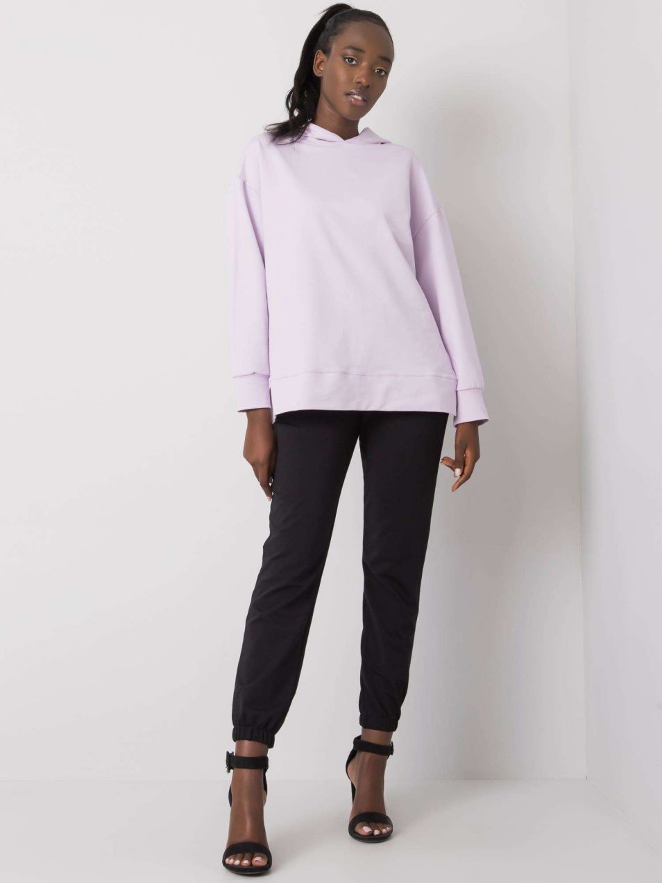 Black-violet women's two-piece set by Imanuela