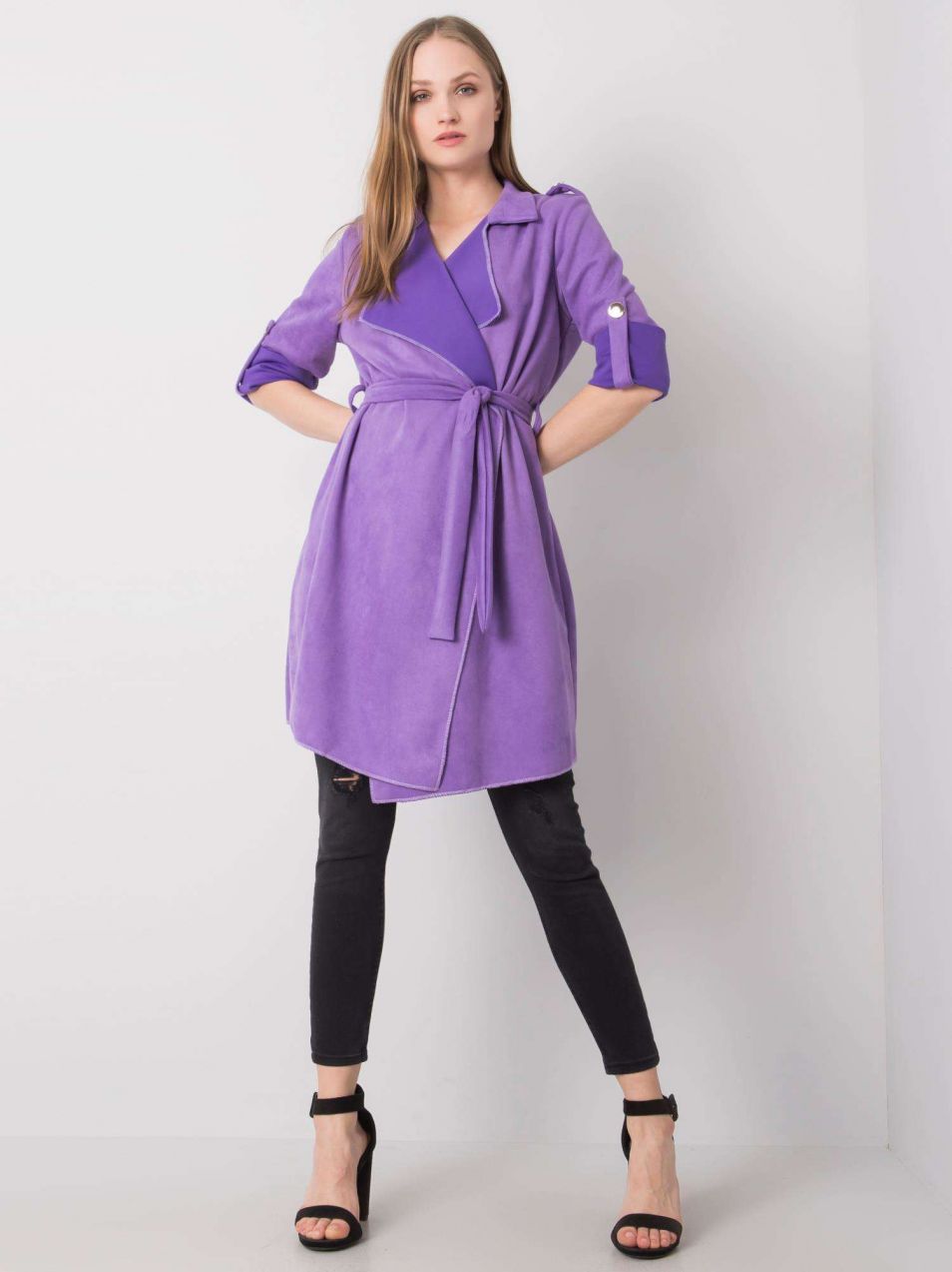 Women's purple coat