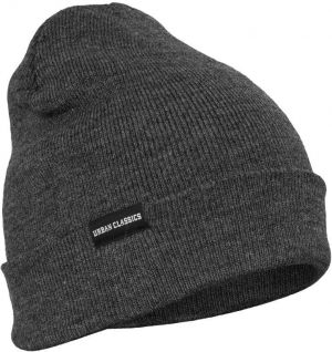 Basic Flap Beanie - Dark Grey