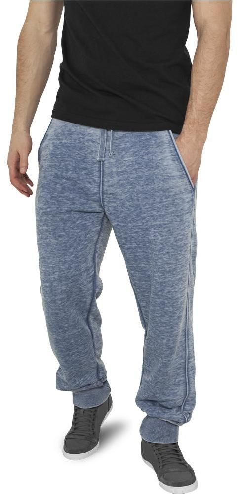Burnout Sweatpants Denim Blue