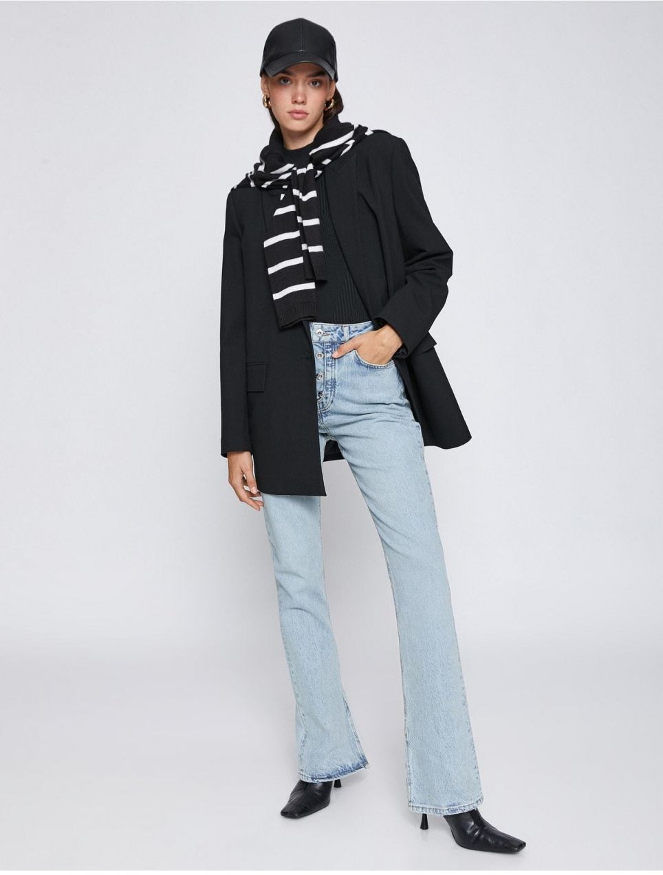Koton Široké džínsy Slim Fit - Viktoriánske Slim Jeans