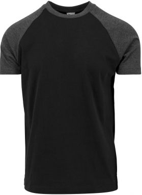 Raglan contrasting t-shirt blk/cha