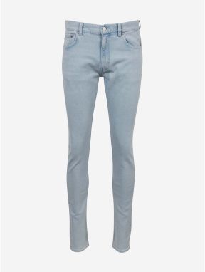 Modré pánske slim fit rifle Tommy Hilfiger