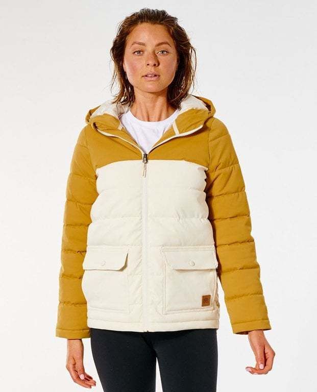 Bunda Rip Curl ANTI SERIES RIDGE JACKET  Tan