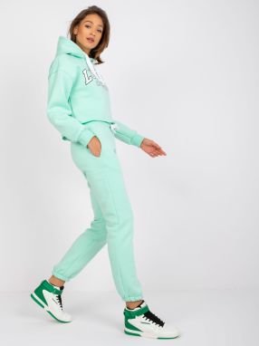 Set of mint sweatshirts Laraina high waist