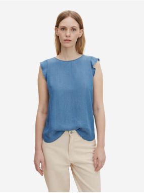Blúzky pre ženy Tom Tailor Denim - modrá