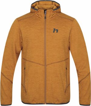 Men's sweatshirt Hannah DAMAR HOODY golden yellow mel
