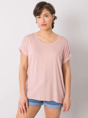 T-shirt Dafne RUE PARIS in powder pink