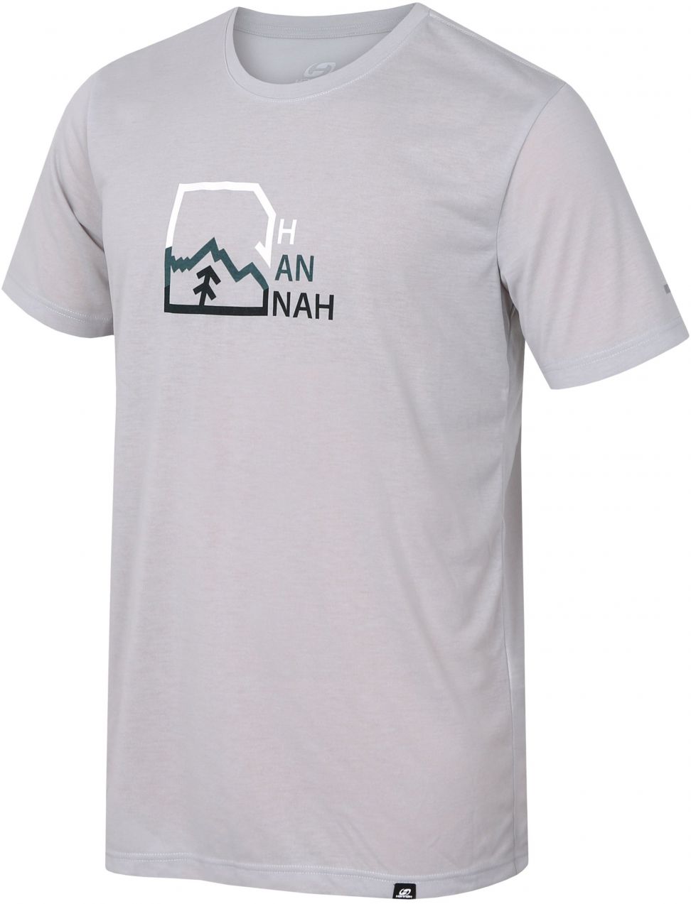 Men's functional T-shirt Hannah BITE gray violet