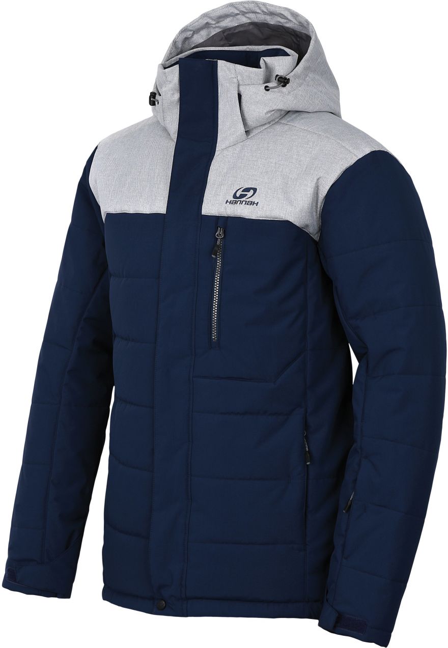 Men's ski jacket Hannah MEDWINE dress blues/light gray mel