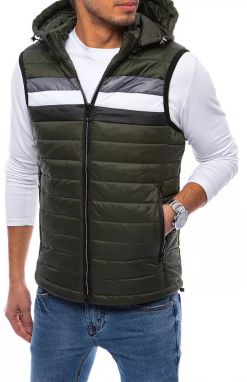 Pánska vesta DStreet Olive