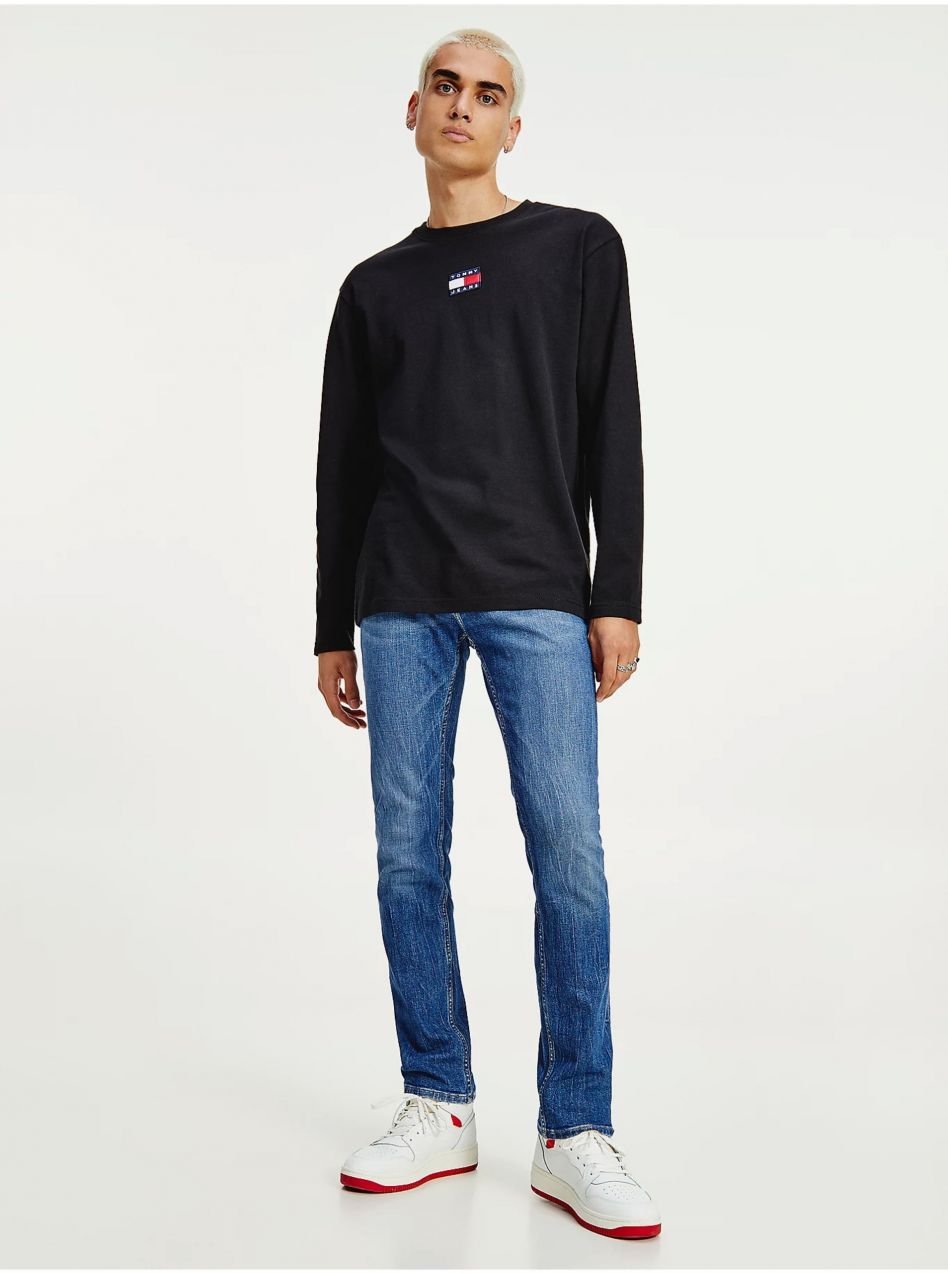 Pánske tričko s dlhým rukávom Tommy Hilfiger Original