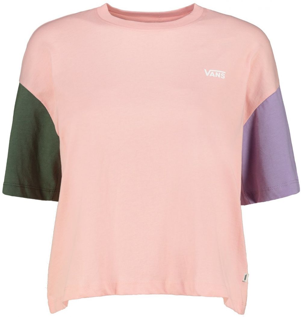 Ružový dámsky crop top Vans