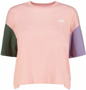 Ružový dámsky crop top Vans