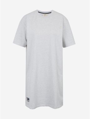 Svetlošedé šaty Superdry Code T-Shirt Dress
