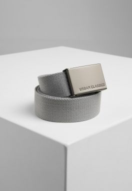 Canvas belts grey