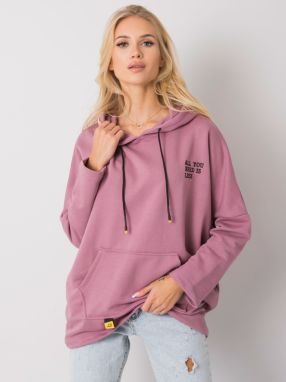 Dusty pink kangaroo sweatshirt
