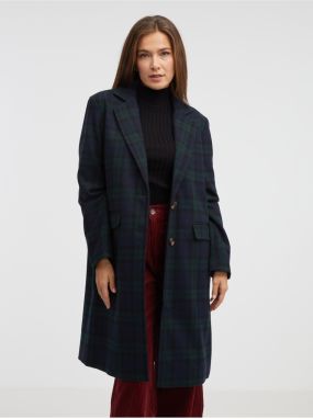 Dámsky tmavomodrý vlnený kabát Pepe Jeans Eileen - Ženy