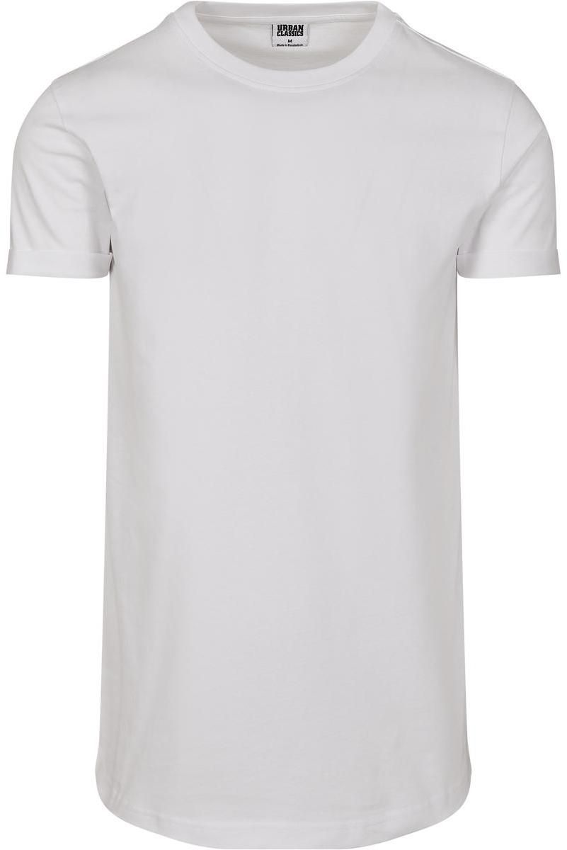 Short T-shirt Turn Up T-shirt white
