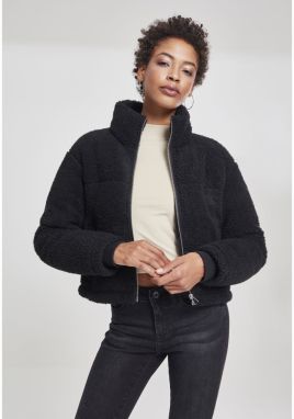 Women's boxing Sherpa Puffer Jacket black