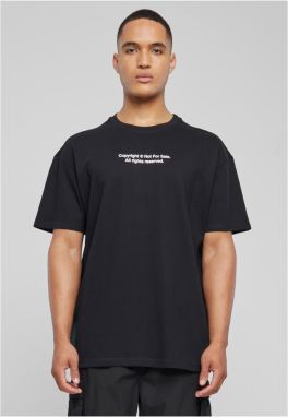 Oversize Fingerprint T-Shirt Black