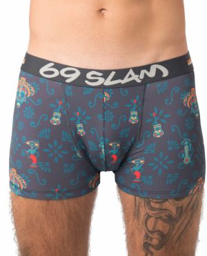 Men's Boxers 69SLAM hip day of the dead