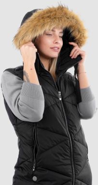 Dámska vesta WOOX Asola Black Onyx