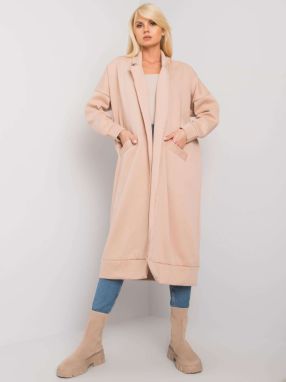 Beige sweatshirt with insulation