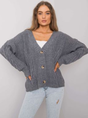 OCH BELLA Graphite oversized sweater
