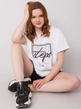 Women's white blouse plus size