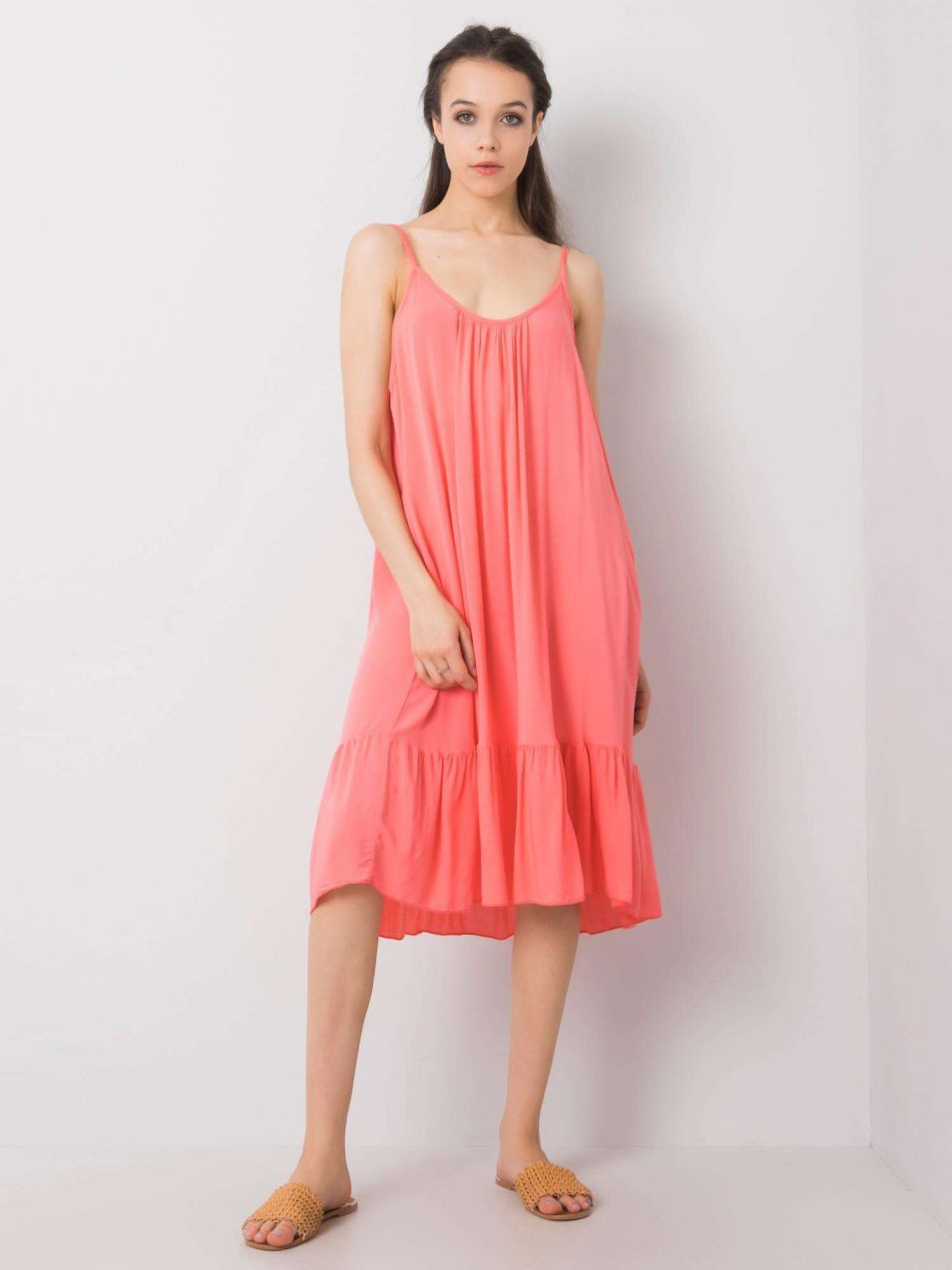 OCH BELLA Women's coral dress