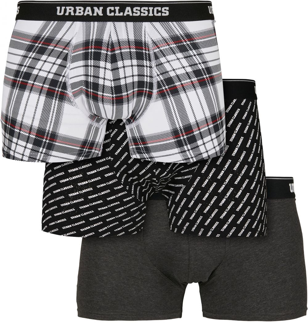 Pánske boxerky Urban Classics Plaid