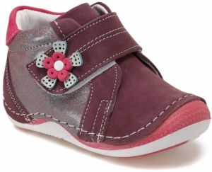 Polaris  612100.i Purple First Step Girl Basic Casual Boots