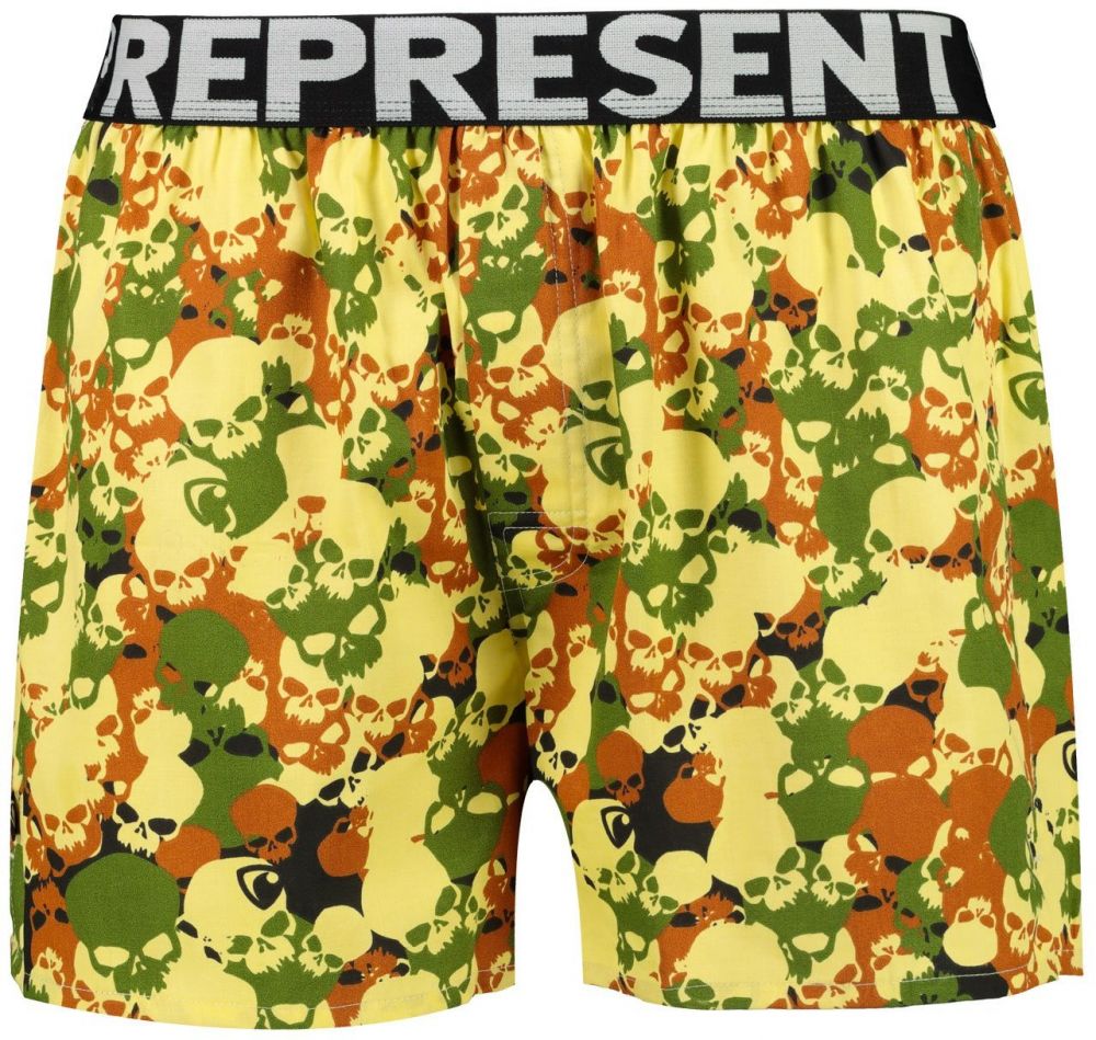 Pánske trenírky REPRESENT EXCLUSIVE MIKE SKULL CAMMO
