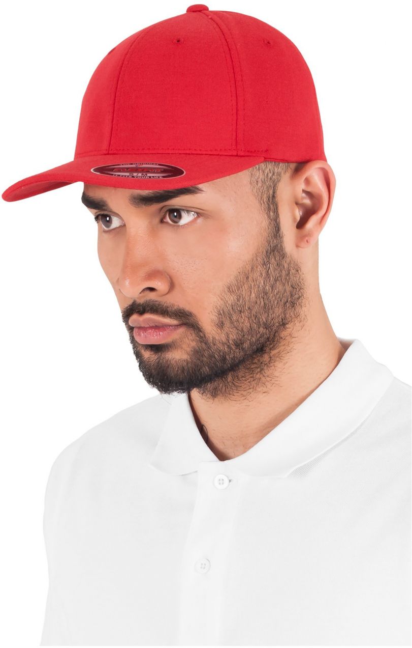Flexfit Double Jersey Red